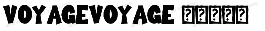 voyagevoyage字体转换