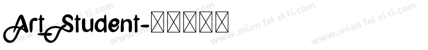 Art_Student字体转换