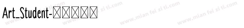 Art_Student字体转换