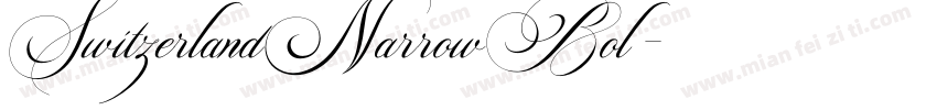 SwitzerlandNarrowBol字体转换