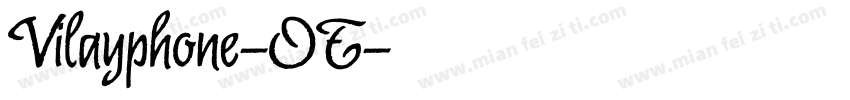 Vilayphone-OT字体转换