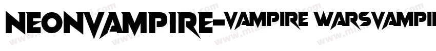 NeonVampire字体转换