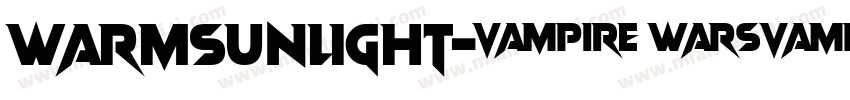 warmsunlight字体转换