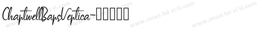 ChartwellBarsVertica字体转换