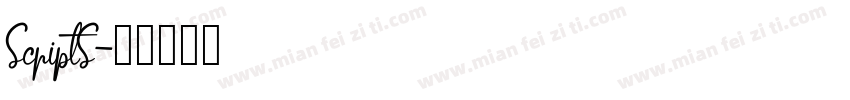 ScriptS字体转换
