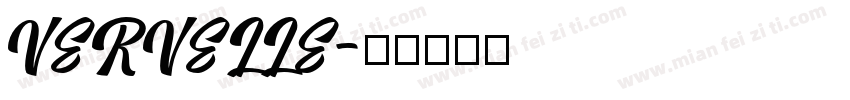 VERVELLE字体转换