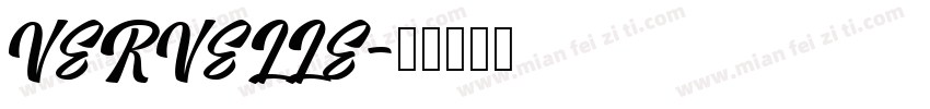 VERVELLE字体转换