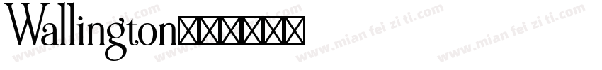 Wallington字体转换