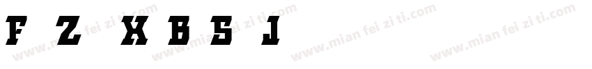 FangZhengXinBaoSongJ字体转换