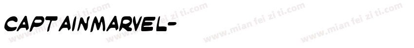 CaptainMarvel字体转换