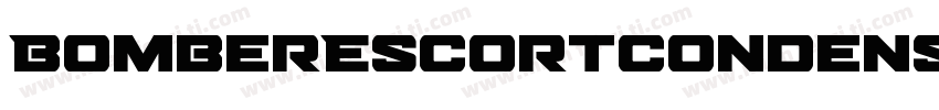 BomberEscortCondenseditalic字体转换