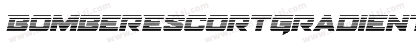 BomberEscortGradientItalic-DOL7m字体转换
