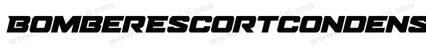 BomberEscortCondenseditalic字体转换