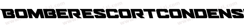 BomberEscortCondenseditalic字体转换