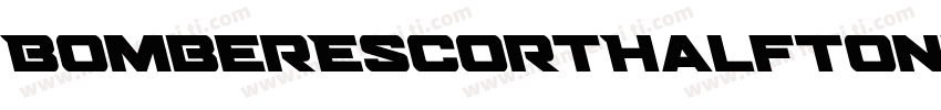BomberEscortHalftoneItalic-6YyDo字体转换