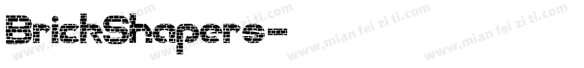 BrickShapers字体转换