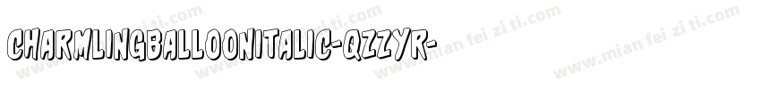 CharmlingBalloonItalic-qZZYr字体转换