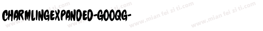 CharmlingExpanded-GOOqG字体转换