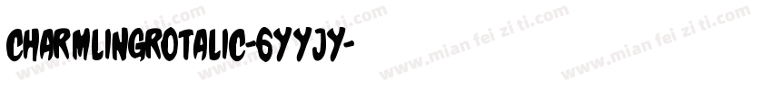 CharmlingRotalic-6YYjY字体转换