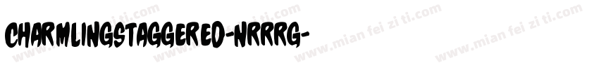 CharmlingStaggered-nRRrg字体转换