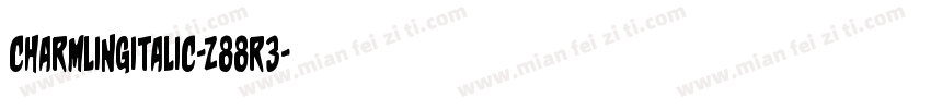 CharmlingItalic-z88R3字体转换
