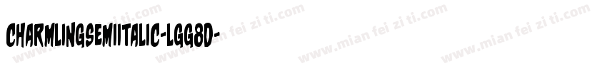 CharmlingSemiItalic-lgg8d字体转换