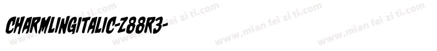 CharmlingItalic-z88R3字体转换