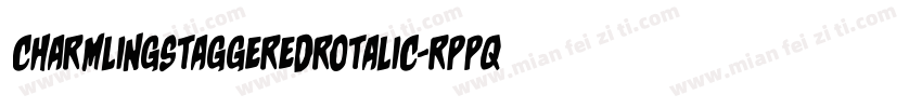 CharmlingStaggeredRotalic-RppqA字体转换