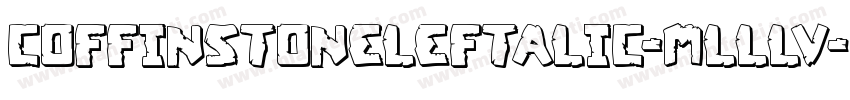 CoffinStoneLeftalic-mLLlv字体转换