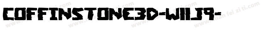 CoffinStone3D-w11J9字体转换