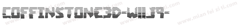 CoffinStone3D-w11J9字体转换