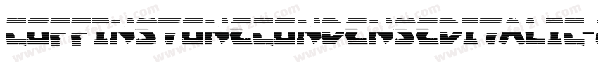 CoffinStoneCondensedItalic-0WWaX字体转换