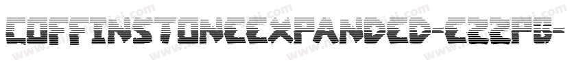 CoffinStoneExpanded-eZZpB字体转换