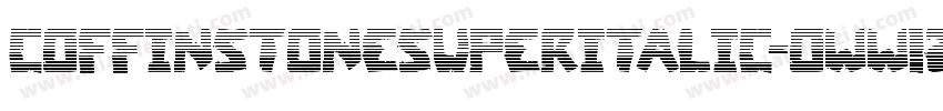 CoffinStoneSuperItalic-oww1z字体转换