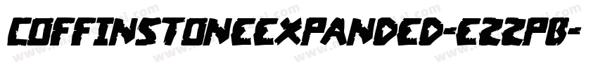 CoffinStoneExpanded-eZZpB字体转换
