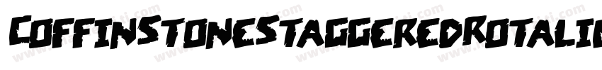 CoffinStoneStaggeredRotalic-K77Oe字体转换
