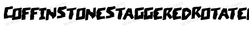CoffinStoneStaggeredRotated-2OO4X字体转换
