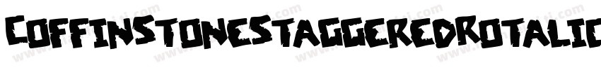 CoffinStoneStaggeredRotalic-K77Oe字体转换