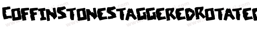CoffinStoneStaggeredRotated-2OO4X字体转换