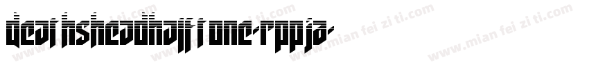 DeathsheadHalftone-RppJA字体转换