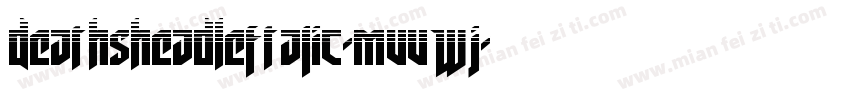 DeathsheadLeftalic-MVVWJ字体转换