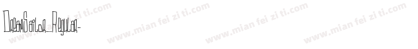 DreamSailor_Regular字体转换