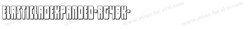 ElasticLadExpanded-rg4Bx字体转换