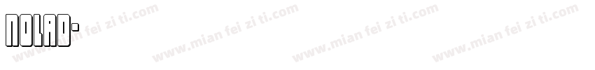 nolad字体转换