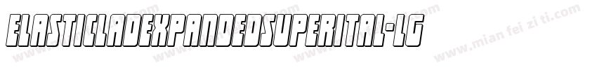 ElasticLadExpandedSuperital-lgK3w字体转换