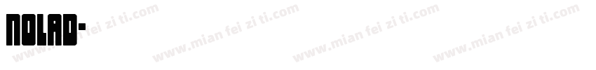 nolad字体转换