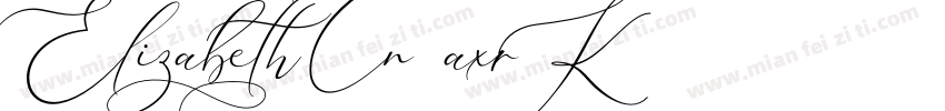 ElizabethCn-axrK字体转换