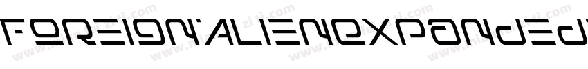 ForeignAlienExpandedItalic-vmAnO字体转换