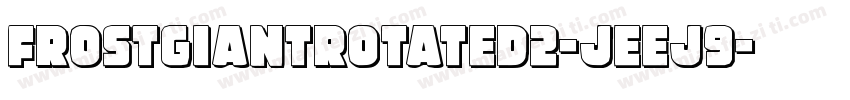 FrostGiantRotated2-jEEj9字体转换