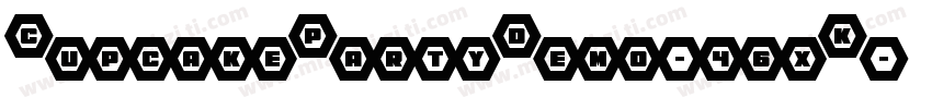 CupcakePartyDemo-46xK字体转换